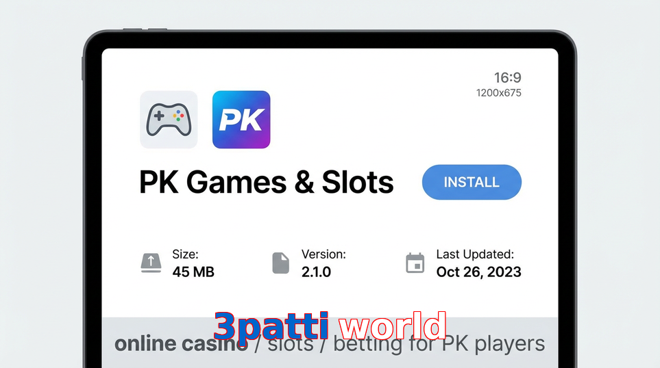 Game list for 3Patti World gameapk section