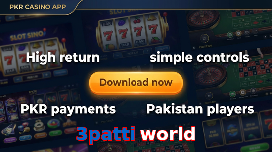Main screen of 3Patti World gamedownload page for PK players